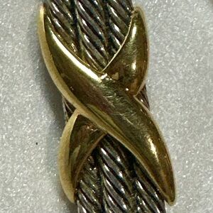 Elegant Gold and Silver Women's Jewelry Piece